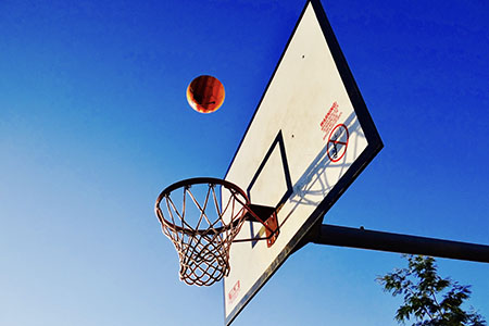Basketball sports equipment court installation delivery and fixing in Dubai